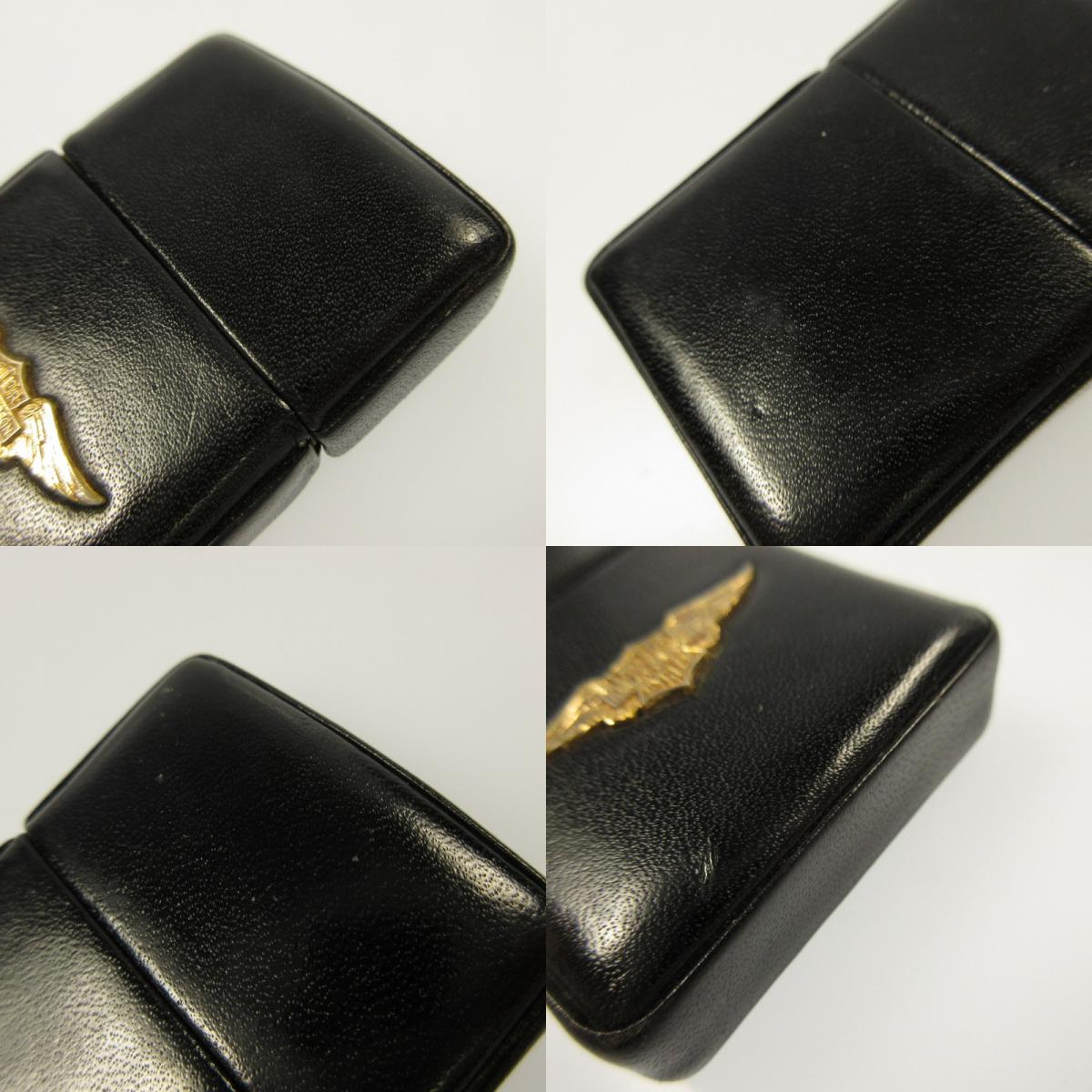 【中古】ZIPPO | ジッポ HARLEY DAVIDSON 革巻き ライター インサイドユニット1984年製