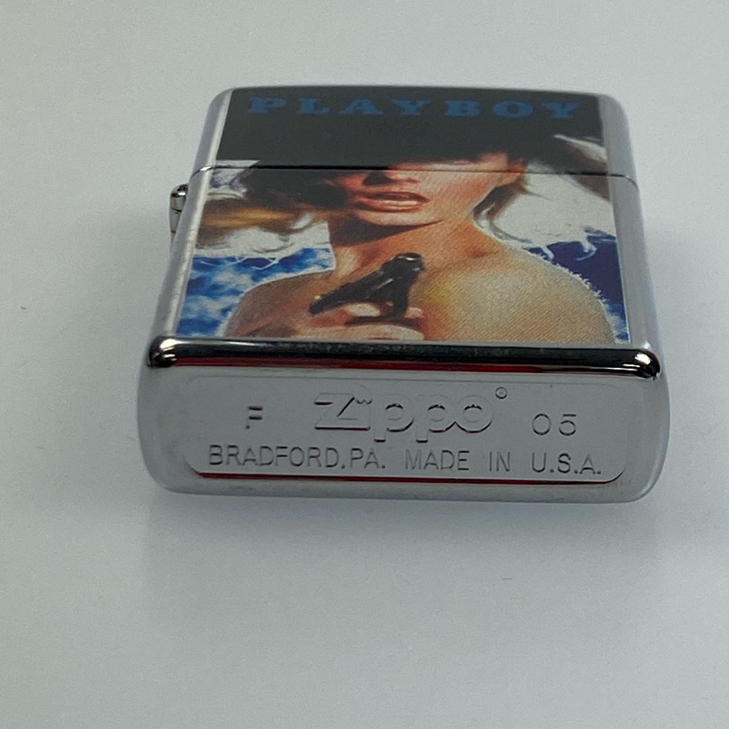 【中古】ZIPPO | ジッポ November '65 James Bond ライター PLAYBOY 年式:2005年製 シルバー