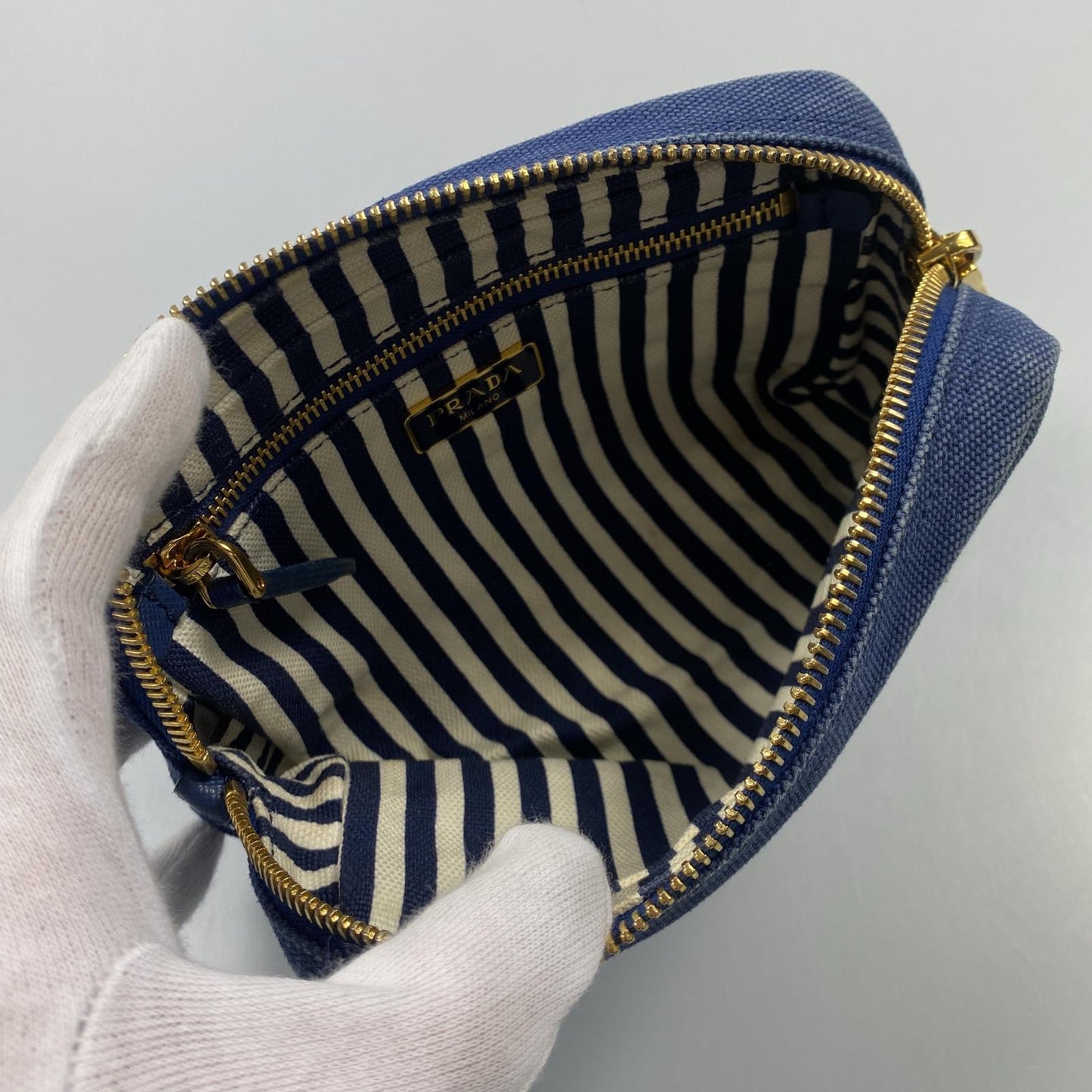 【中古】PRADA | プラダ ポーチ 1NA693