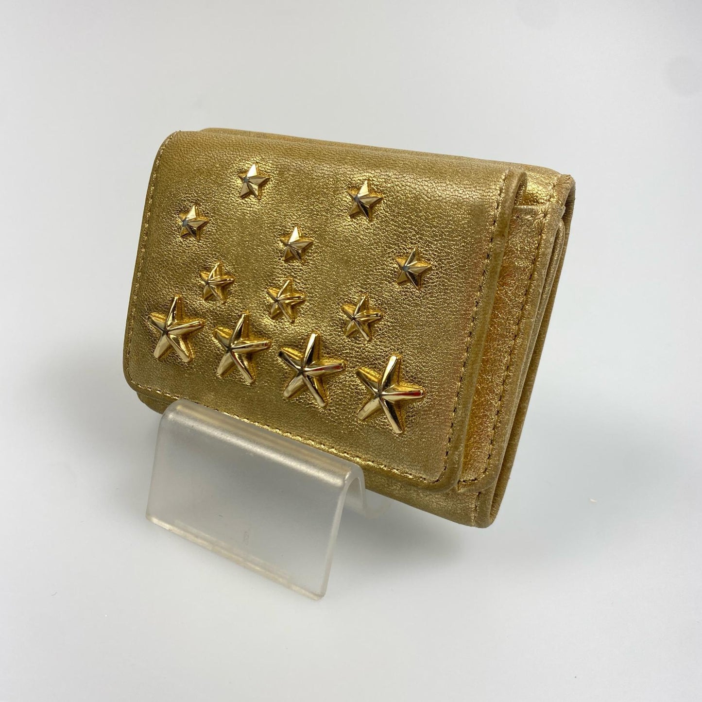 【中古】JIMMY CHOO | ジミーチュウ NEMO 三つ折り財布