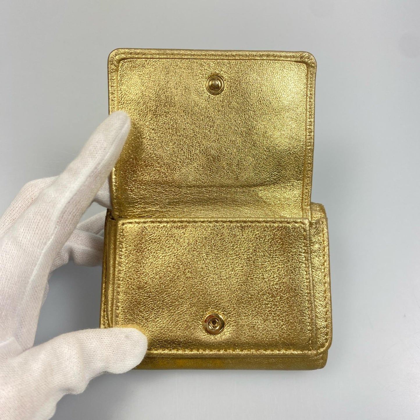 【中古】JIMMY CHOO | ジミーチュウ NEMO 三つ折り財布