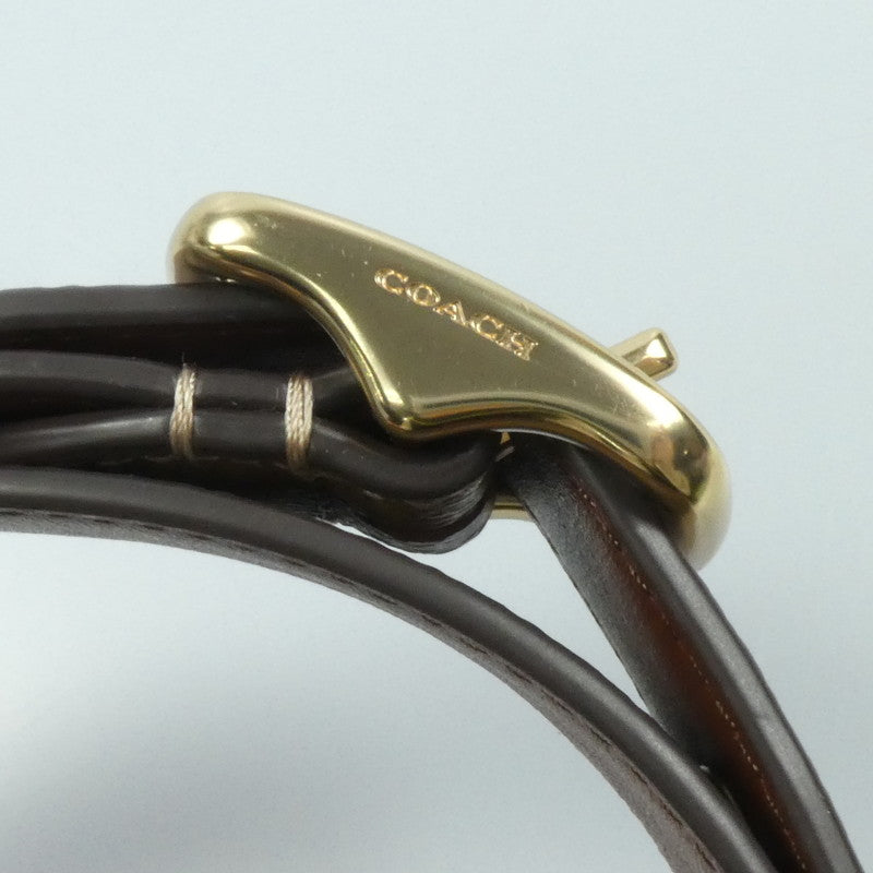 【中古】COACH | コーチ リバーシブルストラップ その他小物 CX070
