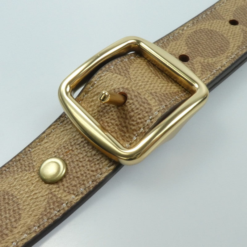 【中古】COACH | コーチ リバーシブルストラップ その他小物 CX070