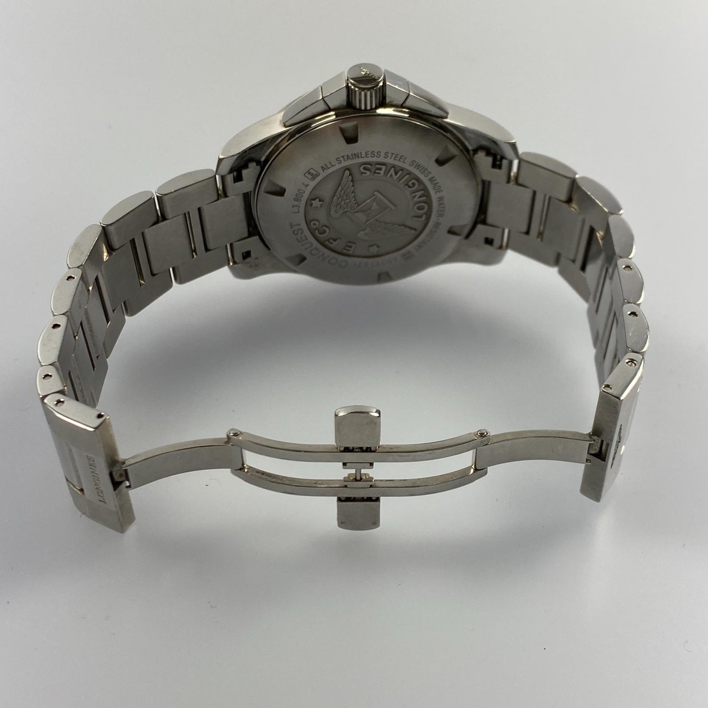 【中古】LONGINES | ロンジン コンクエスト 腕時計 L3.800.4.76.6 シルバー