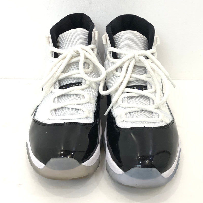 【中古】NIKE | ナイキ AIR JORDAN 11 RETRO スニーカー 378037-100 ホワイト 28.5cm