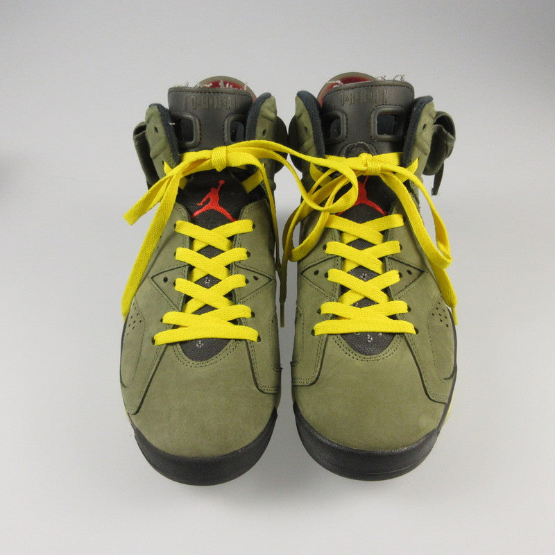 【中古】NIKE | ナイキ AIR JORDAN 6 RETRO CACTUS JACK スニーカー CN1084-200 カーキ 26.5cm