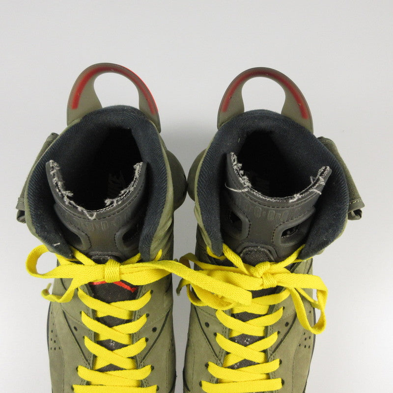【中古】NIKE | ナイキ AIR JORDAN 6 RETRO CACTUS JACK スニーカー CN1084-200 カーキ 26.5cm