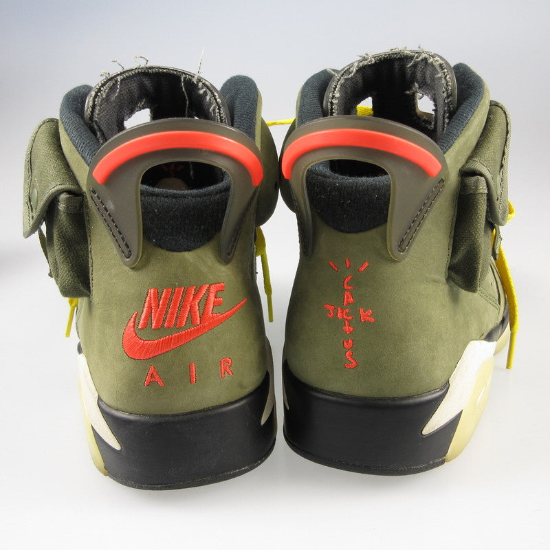 【中古】NIKE | ナイキ AIR JORDAN 6 RETRO CACTUS JACK スニーカー CN1084-200 カーキ 26.5cm