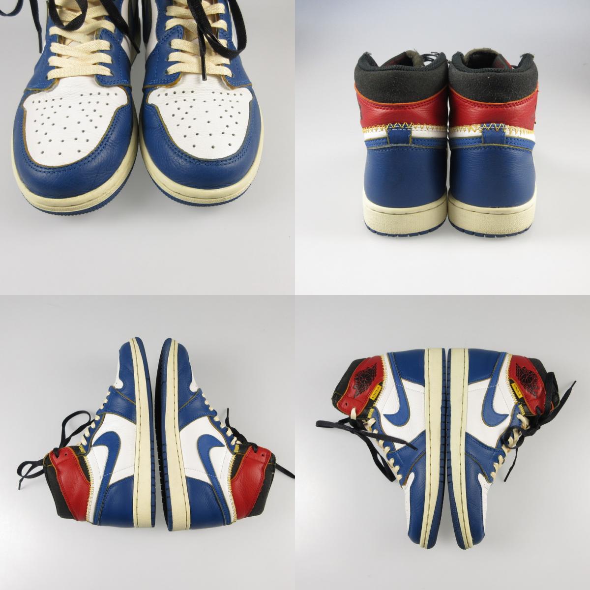 【中古】NIKE | ナイキ AIR JORDAN 1 RETRO HIGH OG NRG スニーカー BV1300-146 ブルー 26.5cm