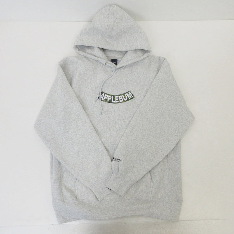 【中古】APPLE BUM | アップルバム CRSB WORM SWEAT PARKA パーカー GT2320401 グレー サイズ:XL