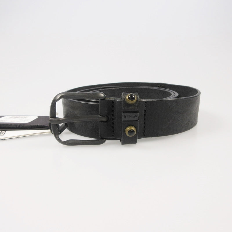 【中古】REPLAY | リプレイ ベルト AX2235.000.A3077 ブラック