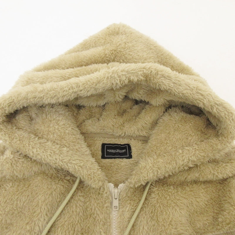 【中古】 Heart Wappen Boa Zip Blouson その他トップス ベージュ サイズ:L