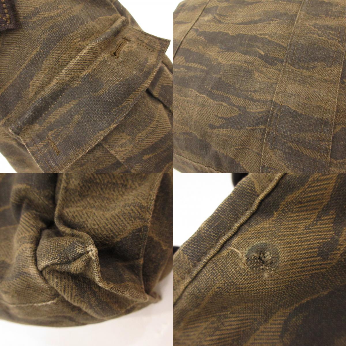 【中古】PORTER | ポーター GREEN EYE トートバッグ 558-07677 70th カモ
