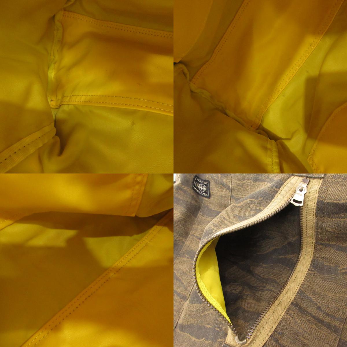 【中古】PORTER | ポーター GREEN EYE トートバッグ 558-07677 70th カモ