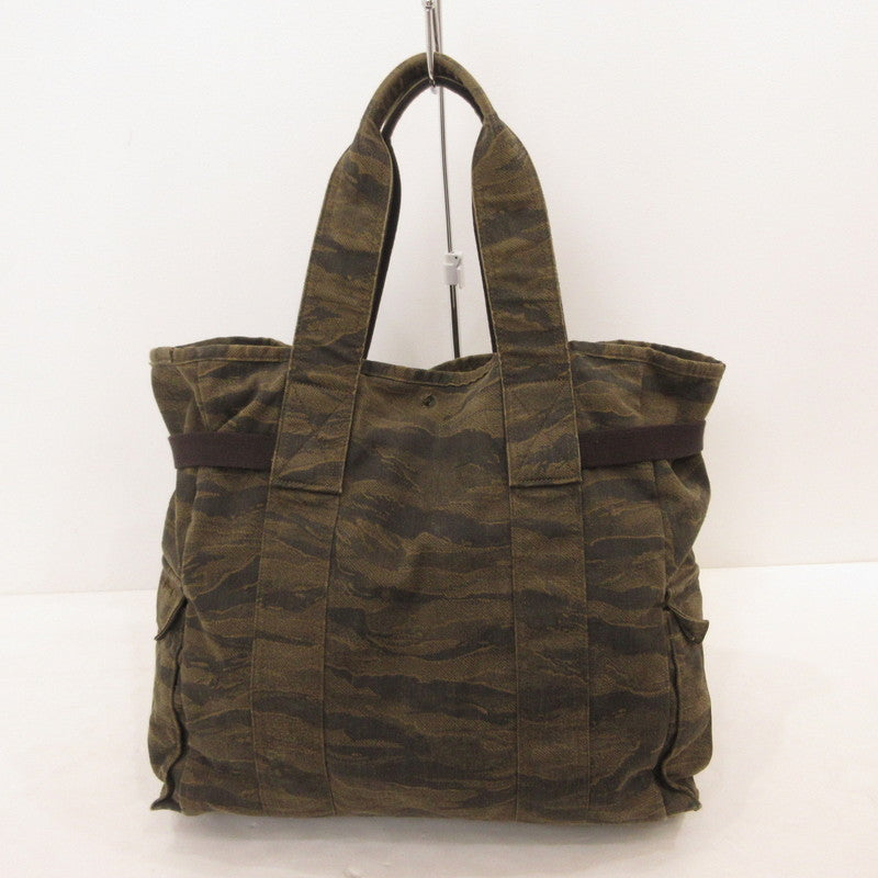 【中古】PORTER | ポーター GREEN EYE トートバッグ 558-07677 70th カモ