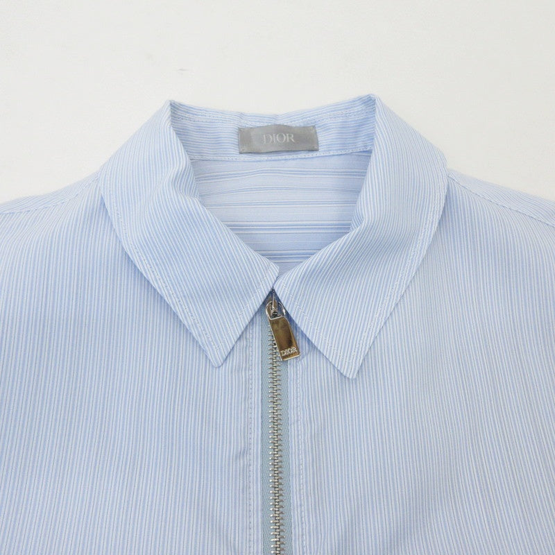 【中古】Dior | ディオール ブルゾン 193C536D847B ライトブルー サイズ:44