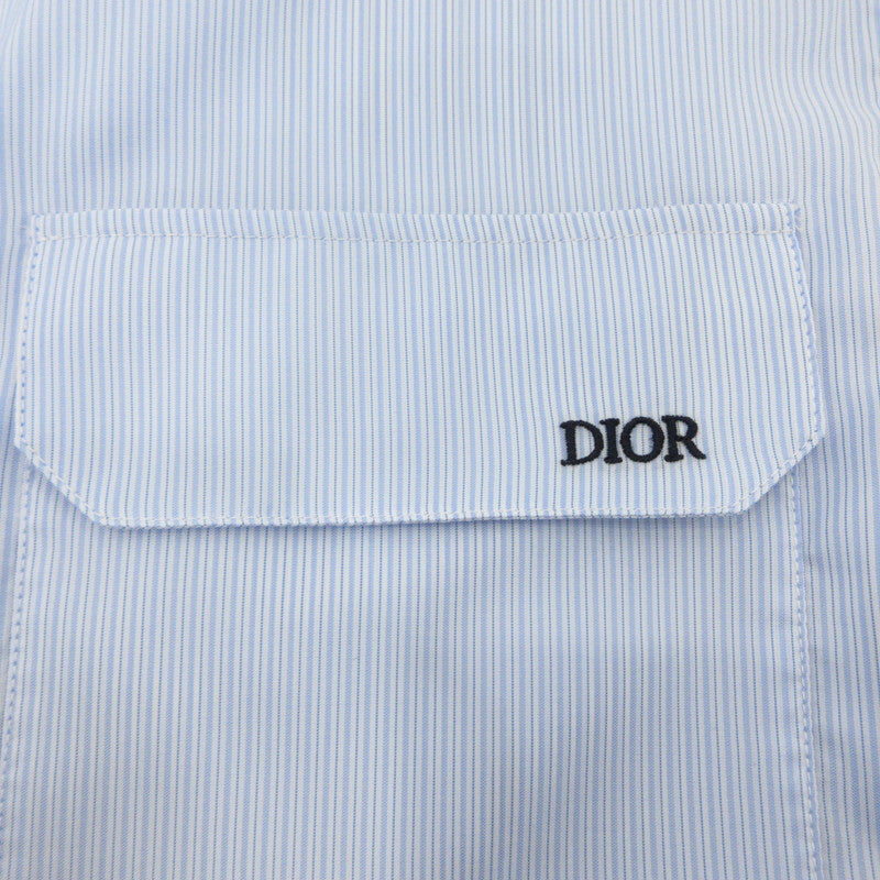 【中古】Dior | ディオール ブルゾン 193C536D847B ライトブルー サイズ:44