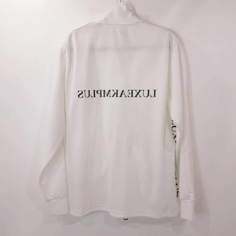 【中古】AKM(志風音) | エーケーエムシフォン JERSEY TRACK JACKET ジャージ LAO-23011 ホワイト サイズ:XL