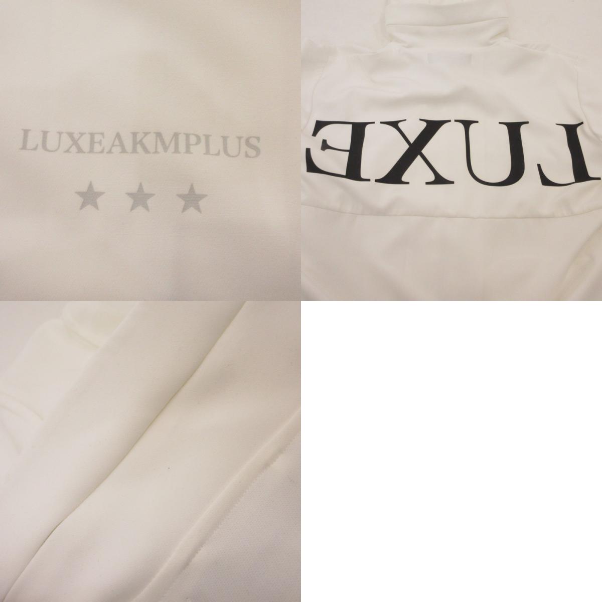 【中古】AKM(志風音) | エーケーエムシフォン TRACK BLOUSON ジャージ LAO-23003 ホワイト サイズ:L