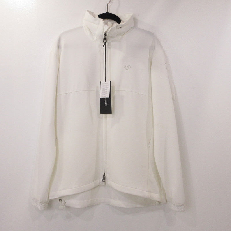 【中古】AKM(志風音) | エーケーエムシフォン TRACK BLOUSON ジャージ LAO-23003 ホワイト サイズ:L
