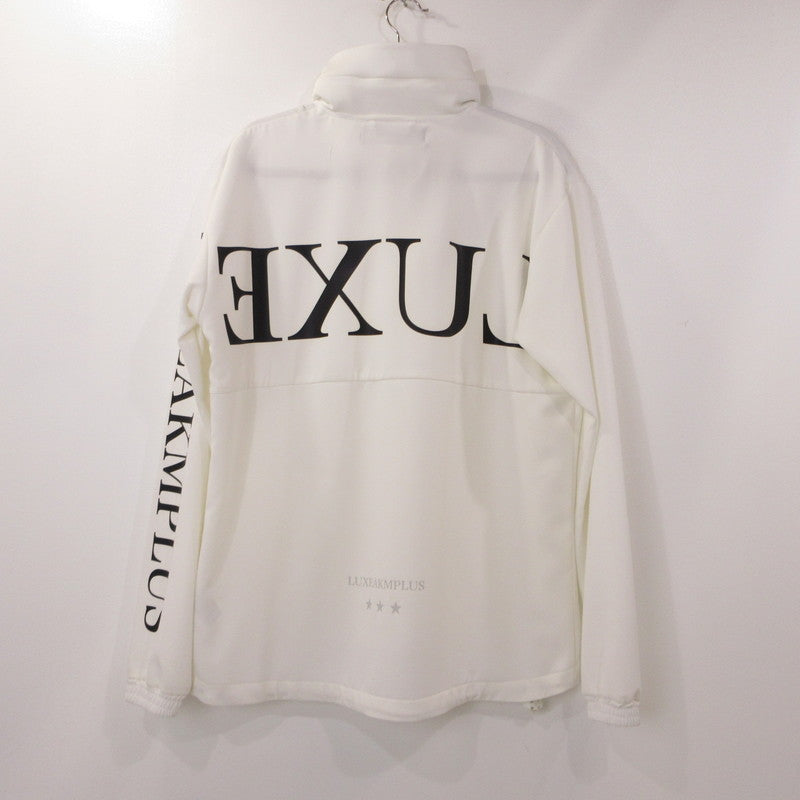 【中古】AKM(志風音) | エーケーエムシフォン TRACK BLOUSON ジャージ LAO-23003 ホワイト サイズ:L