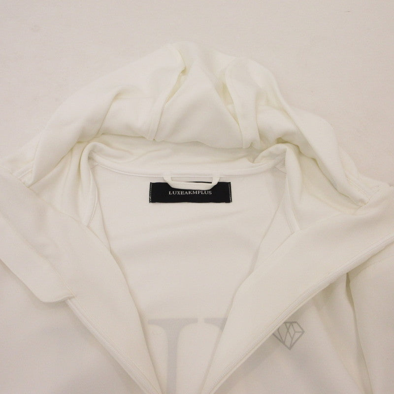 【中古】AKM(志風音) | エーケーエムシフォン TRACK BLOUSON ジャージ LAO-23003 ホワイト サイズ:L
