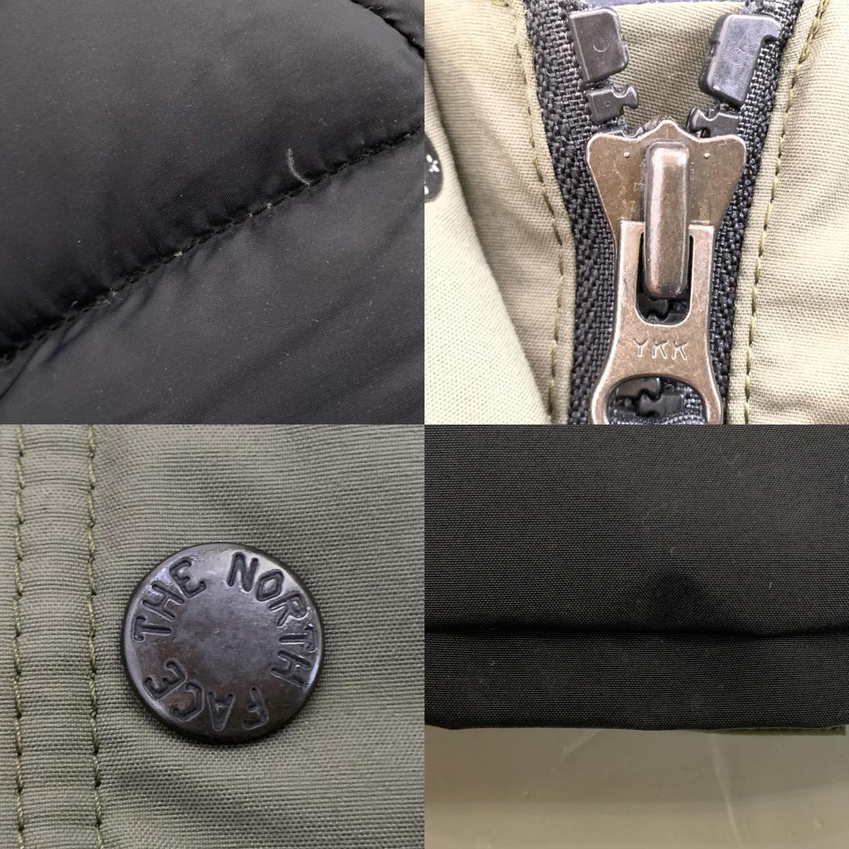 【中古】THE NORTH FACE | ザ・ノースフェイス MOUNTAIN DOWN JACKET ダウンジャケット ND91930 カーキ サイズ:S