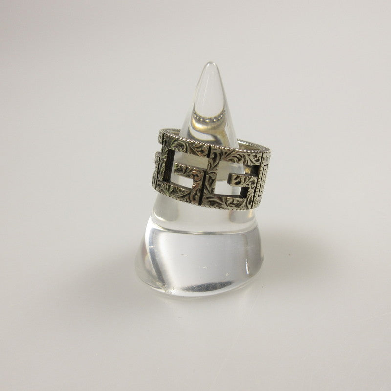 【中古】GUCCI | グッチ Gスクエア リング・指輪 551918