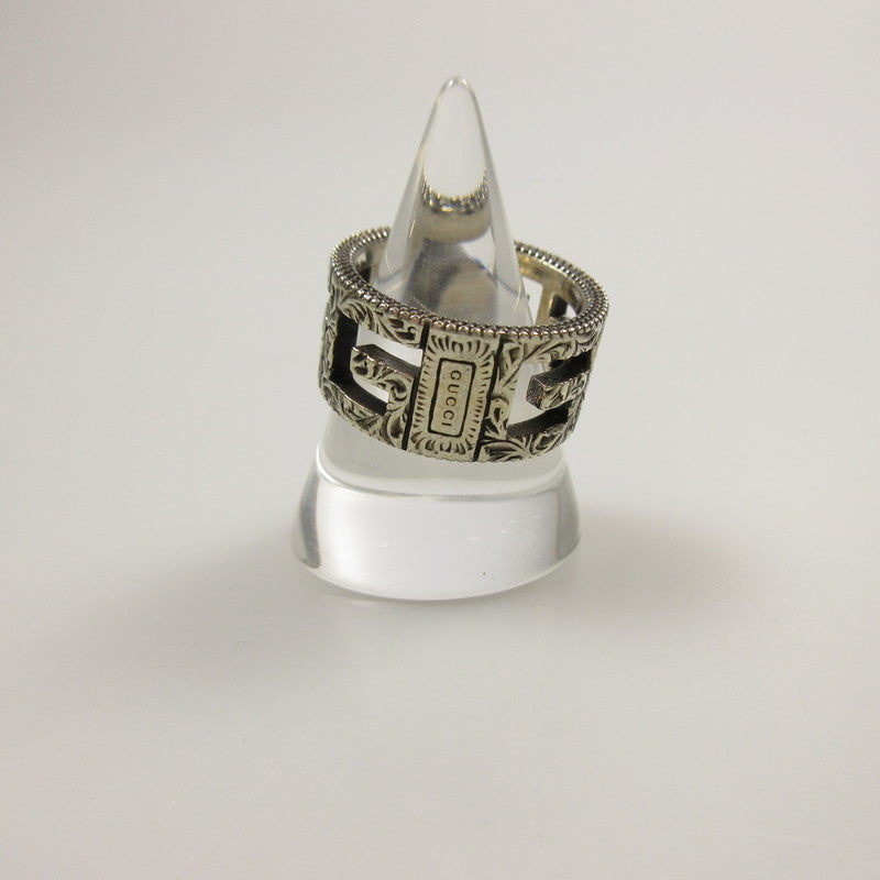 【中古】GUCCI | グッチ Gスクエア リング・指輪 551918