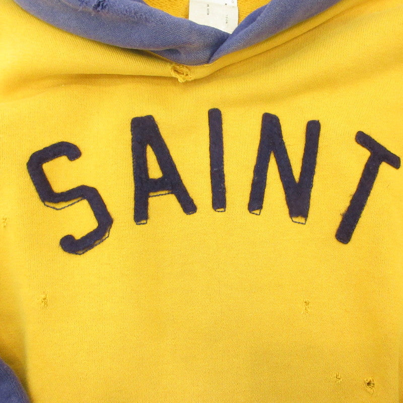 【中古】SAINT MICHAEL | セントマイケルセイントマイケル HOODIE_FELT パーカー SM-A21-0000-035 イエロー サイズ:XL