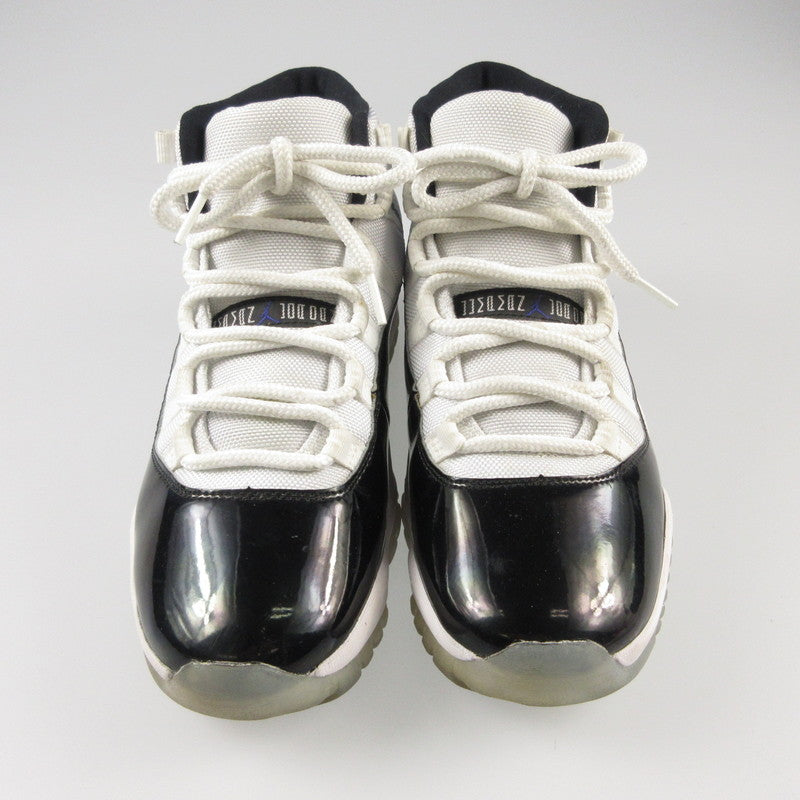 【中古】NIKE | ナイキ AIR JORDAN 11 RETRO スニーカー 378037-100 ホワイト 27cm