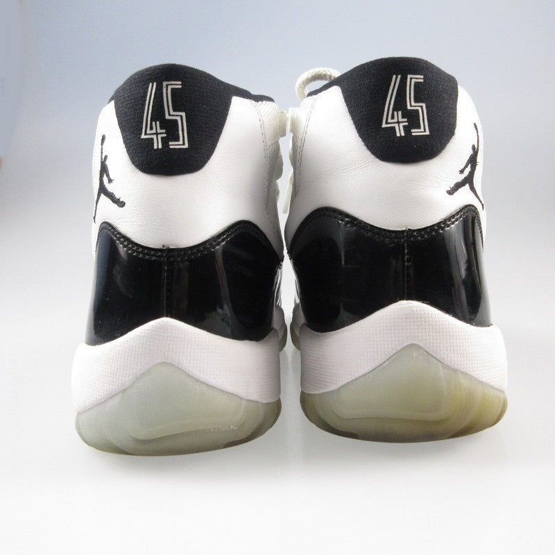 【中古】NIKE | ナイキ AIR JORDAN 11 RETRO スニーカー 378037-100 ホワイト 27cm