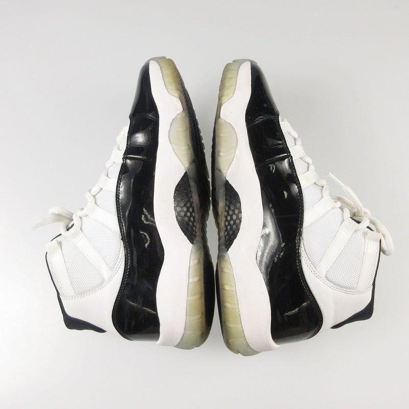 【中古】NIKE | ナイキ AIR JORDAN 11 RETRO スニーカー 378037-100 ホワイト 27cm
