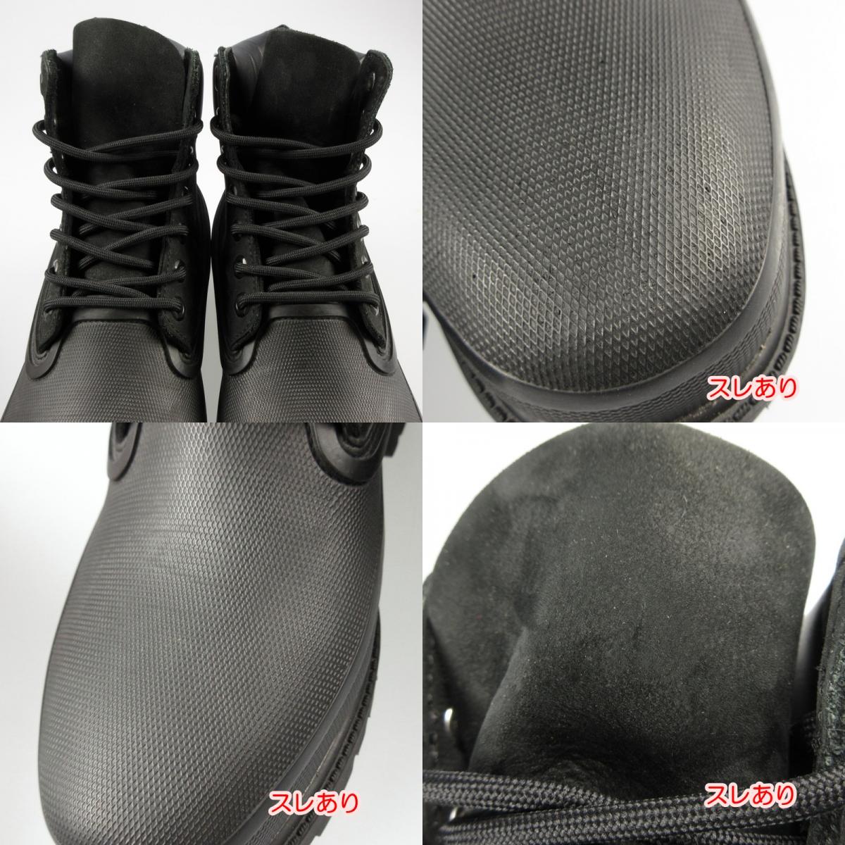 【中古】Timberland | ティンバーランド 6in RUBBER TOE REMIX ブーツ TB 0A5QUC 001 ブラック 27cm