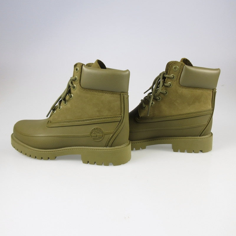 【中古】Timberland | ティンバーランド 6in RUBBER TOE REMIX ブーツ TB 0A5QYR 327 カーキ 26.5cm