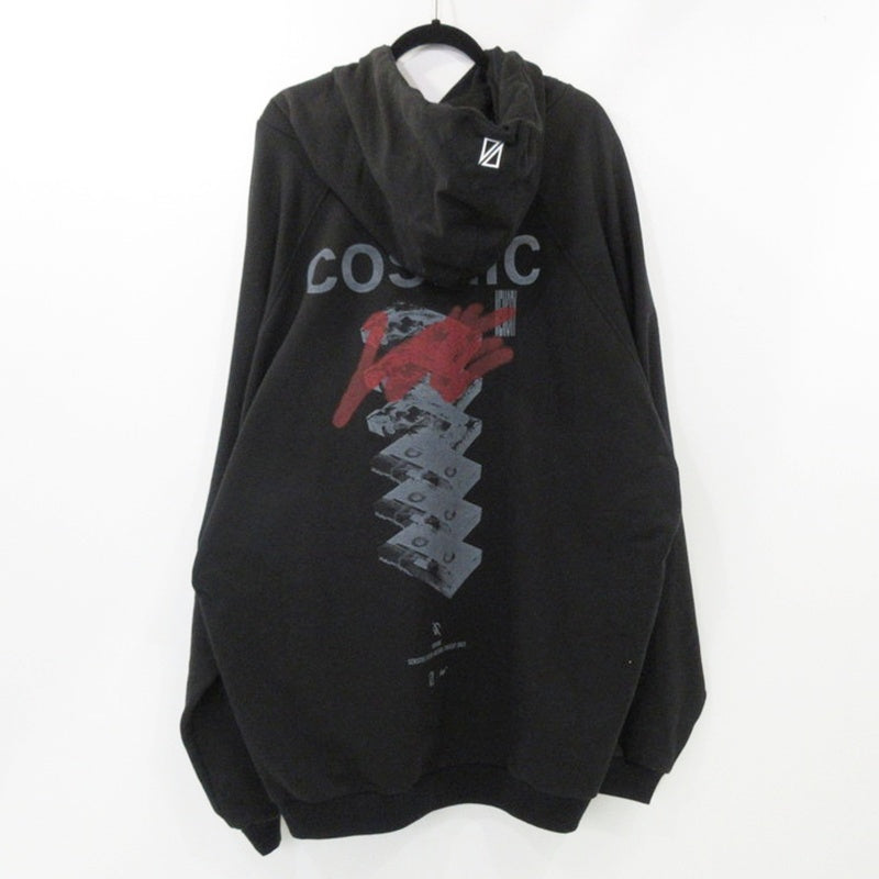 【中古】 COSMIC LOVE パーカー 24A-CS04 ブラック サイズ:L