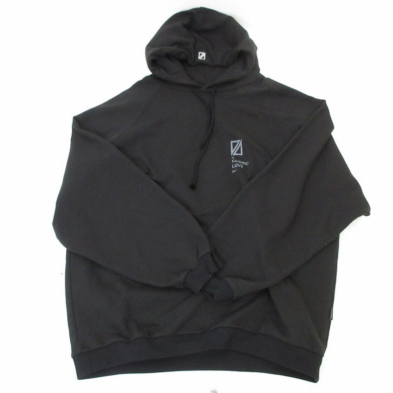 【中古】 COSMIC LOVE パーカー 24A-CS04 ブラック サイズ:L