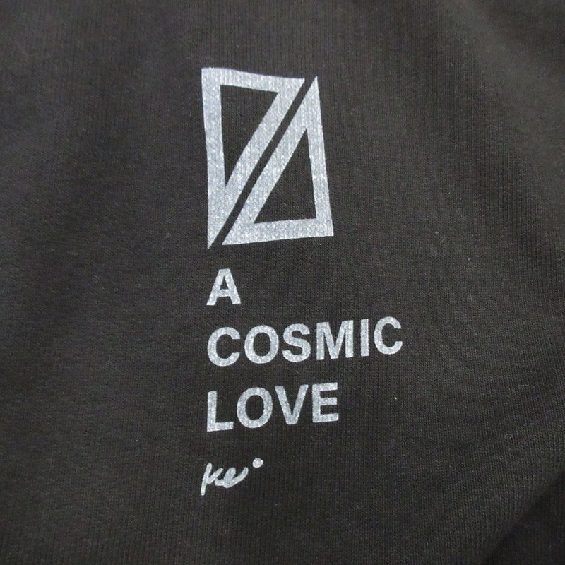 【中古】 COSMIC LOVE パーカー 24A-CS04 ブラック サイズ:L