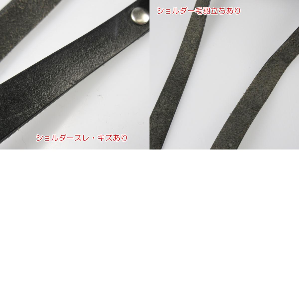 【中古】Maison Margiela | メゾンマルジェラ FOLD OVER PHONE CASE ショルダーバッグ S35UI0515 ブラック