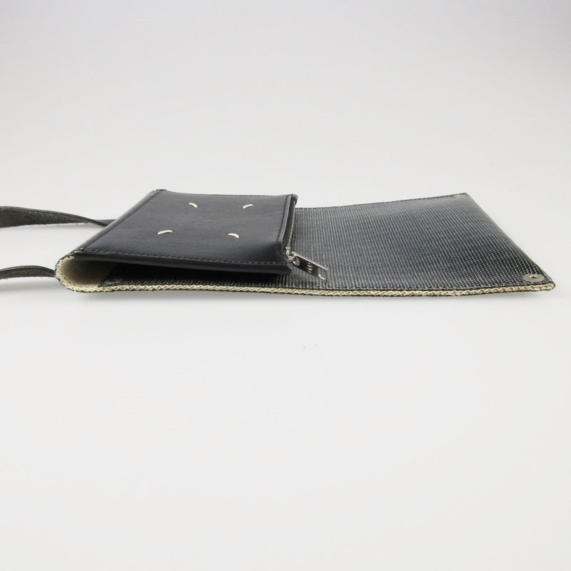 【中古】Maison Margiela | メゾンマルジェラ FOLD OVER PHONE CASE ショルダーバッグ S35UI0515 ブラック