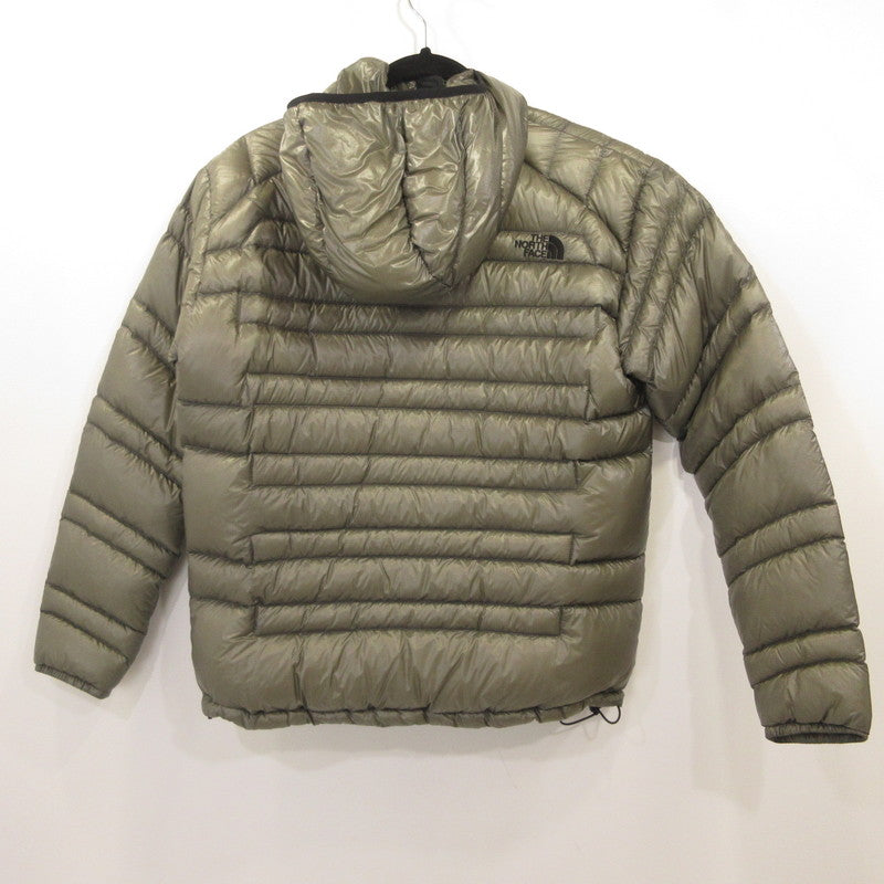 【中古】THE NORTH FACE | ザ・ノースフェイス FLASH HOODIE ダウンジャケット ND91500Z グレー サイズ:M