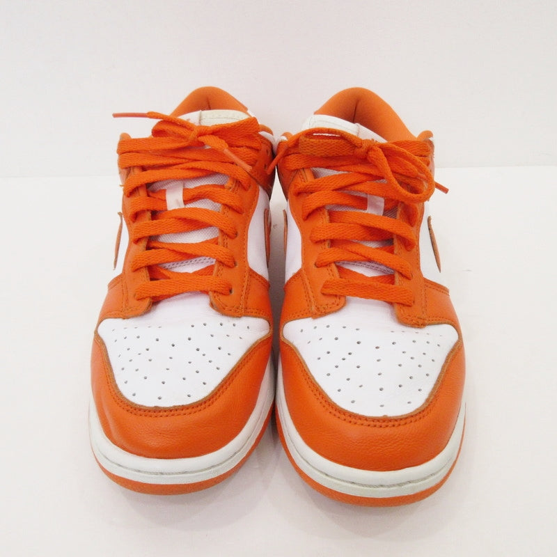 【中古】NIKE | ナイキ DUNK LOW SP 'SYRACUSE' スニーカー CU1726-101 オレンジ 27cm