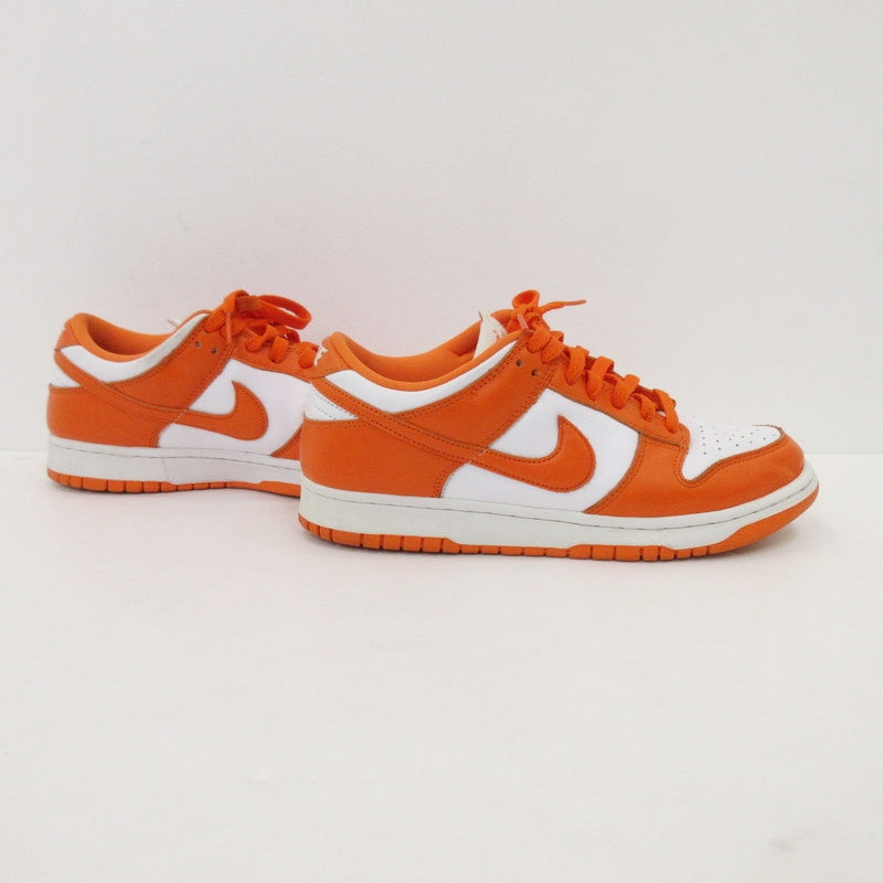【中古】NIKE | ナイキ DUNK LOW SP 'SYRACUSE' スニーカー CU1726-101 オレンジ 27cm