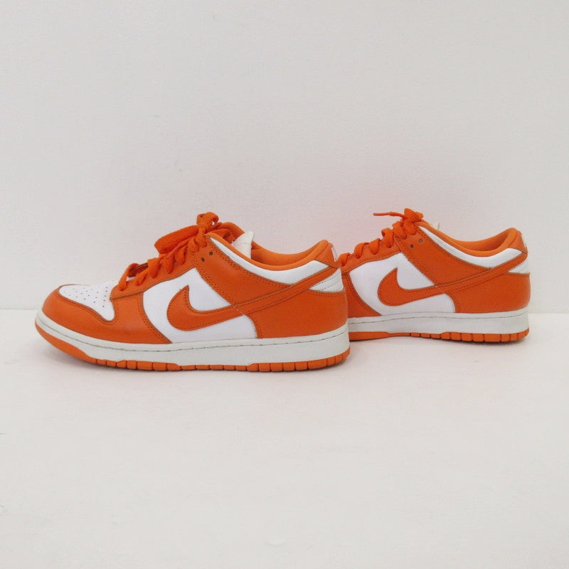 【中古】NIKE | ナイキ DUNK LOW SP 'SYRACUSE' スニーカー CU1726-101 オレンジ 27cm