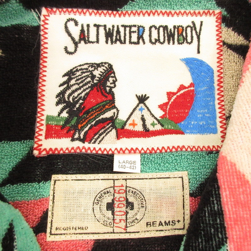 【中古】SALTWATER COWBOY | ソルトウォーターカウボーイ ナバホショールカーディガン その他アウター サイズ:L