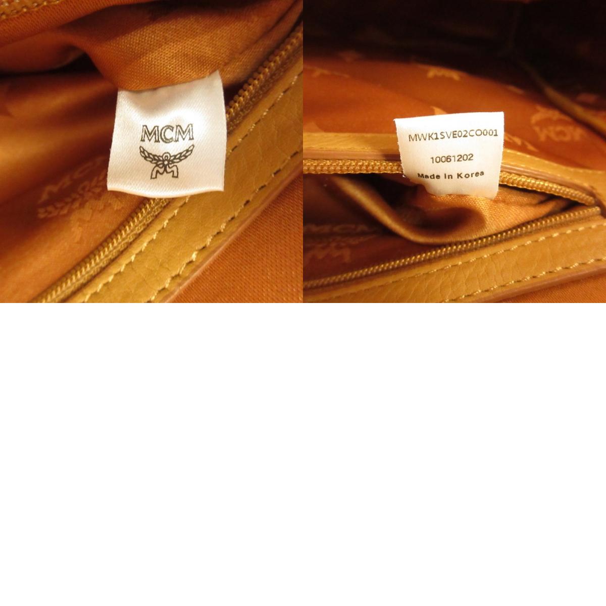 【中古】MCM | エム・シー・エム STARK CLASSIC BACKPACK LARGE リュック・デイパック MWK1SVE02CO001