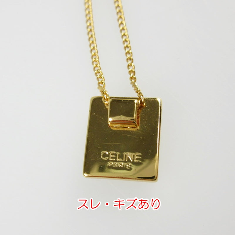 【中古】CELINE | セリーヌ アルファベットW ネックレス 46N0W6BRA.35OR