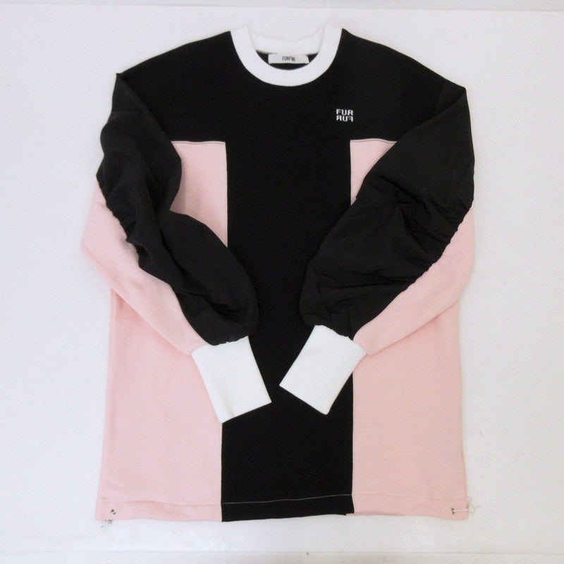 【中古】furfur | ファーファー バイカラーオーバースウェット スウェット RWCT244070 マルチカラー