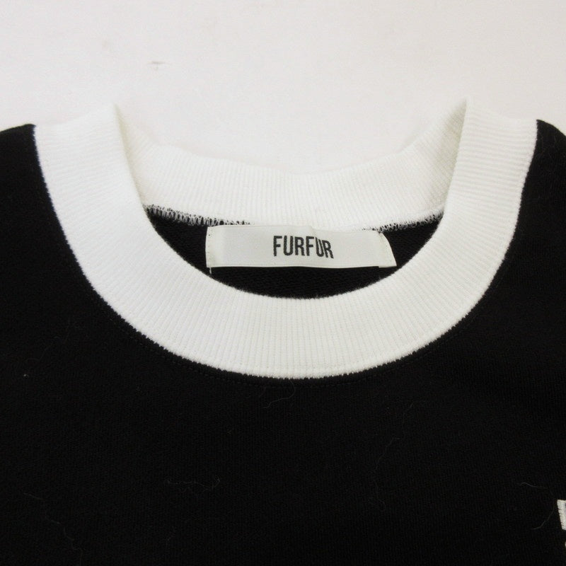 【中古】furfur | ファーファー バイカラーオーバースウェット スウェット RWCT244070 マルチカラー