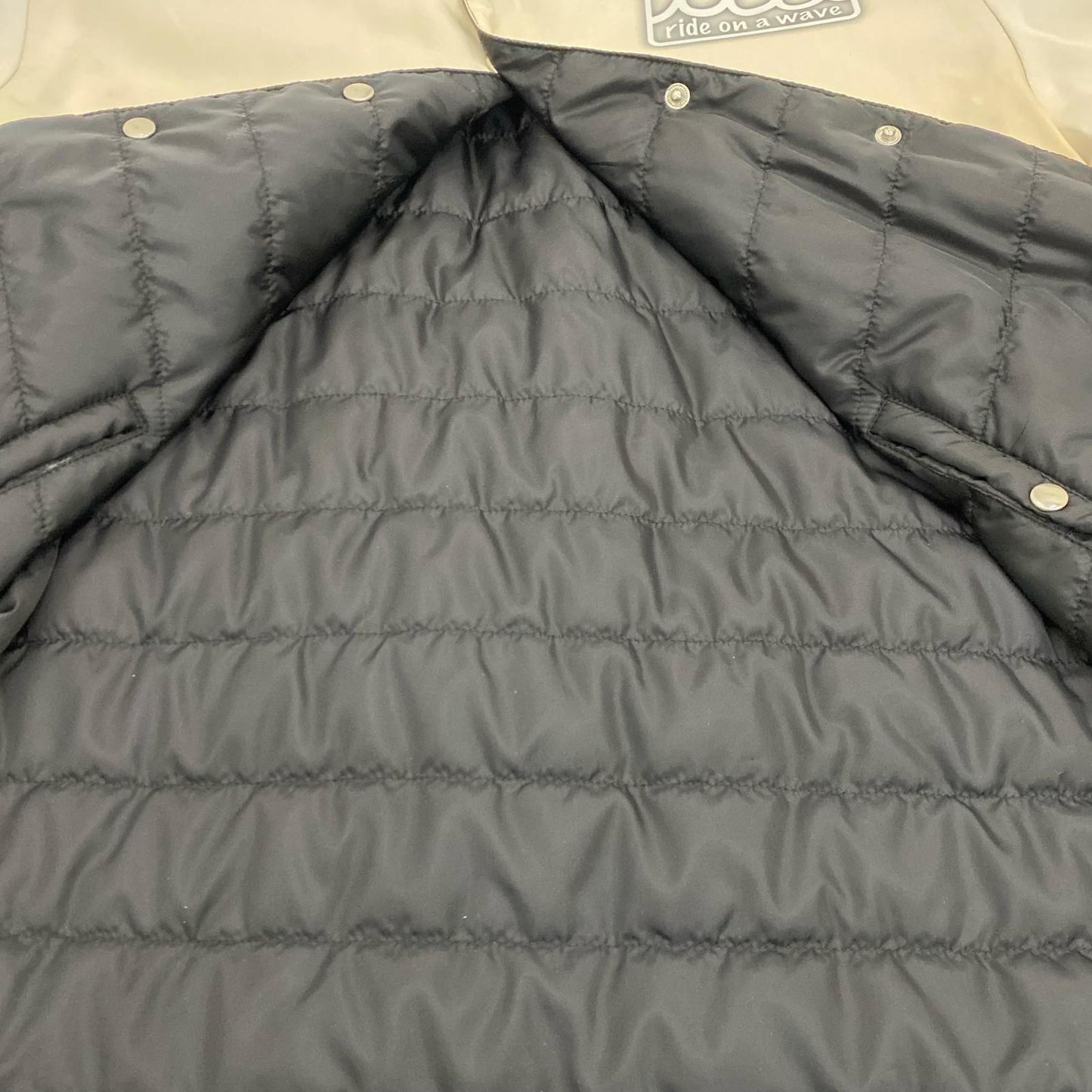 【中古】MUTA MARINE | ムータマリン リバーシブル中綿ジャケット 中綿ジャケット MMRB-443007 ブラック サイズ:L